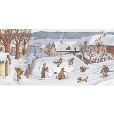 Pohlednice zimní radovánky – Sleviste.cz