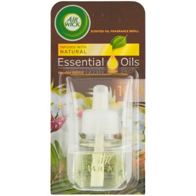Air Wick Essential Oils Tekutá náplň do elektrického přístroje rajská zahrada 19 ml