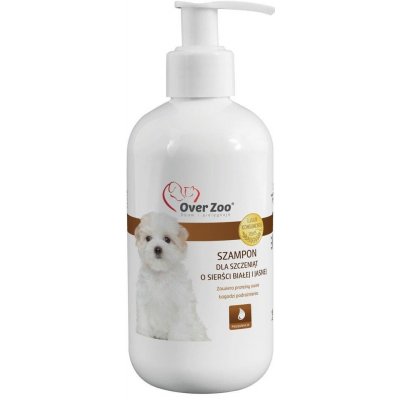 OVER ZOO Šampón pro štěňata se světlou srtstí 250 ml – HobbyKompas.cz