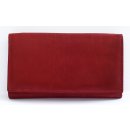 Klasická velmi kvalitní kožená HMT peněženka červená