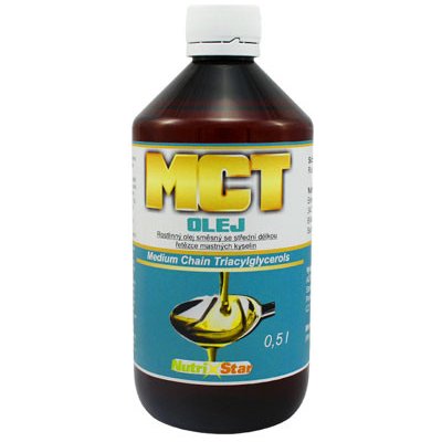 MCT olej 500ml Nutristar