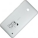 Náhradní kryt na mobilní telefon Kryt Nokia Lumia 630 zadní bílý