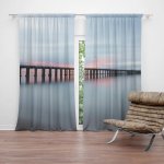 Sablio Závěs Molo s červánky: 2ks 140x250cm – Hledejceny.cz