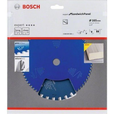 Bosch Pilový kotouč Expert for Sandwich Panel, 165x2,0/1,6 mm 2608644366 – Zboží Mobilmania
