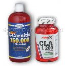 Spalovače tuků Fitsport L-Carnitin 150000+Chrom.1000 ml