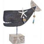 Dekorace "VELRYBA" mango 37x11x39cm – Hledejceny.cz