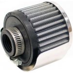 K&N univerzální odvětrávací filtr kulatý, prům. 76 mm, výška 64 mm, vstup 78 mm, příruba 16 mm, bavlněná gáza, gumový vrchlík – Hledejceny.cz