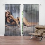 Sablio Závěs Sexy žena: 2ks 140x250cm – Hledejceny.cz