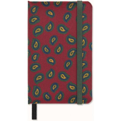 Moleskine Zápisník Professional Silk tvrdé desky A7 čistý bordó – Hledejceny.cz