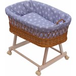 Scarlett Košík pro miminko Hvězdička šedá – Zboží Mobilmania