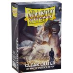 Dragon Shield Matte Clear Outer Sleeves obaly 100 ks – Zboží Mobilmania