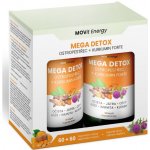 MOVit Energy Mega Detox Ostropestřec + Kurkumin forte 60 + 60 kapslí – Hledejceny.cz