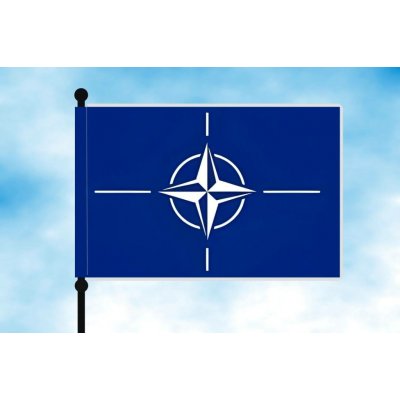 LIBEA, s.r.o. NATO stolní vlaječka Uchycení: Dutinka (pro nasunutí) – Hledejceny.cz