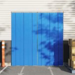 SHUMEE Závěs do dveří 300 mm × 2,6 mm 10 m PVC, modrý – Hledejceny.cz