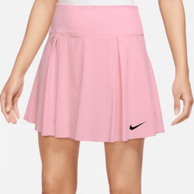 Nike tenisová sukně dri fit club růžová