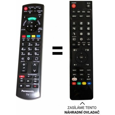 Dálkový ovladač Predátor Panasonic TX-L42E30E – Hledejceny.cz