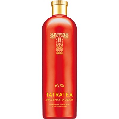 Tatratea 67% Apple & Pear Tea liqueur 0,7l (holá láhev)