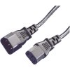 Držáky k projektorům Manhattan napájecí prodlužovací kabel [1x IEC zástrčka C14 10 A - 1x IEC C13 zásuvka 10 A] 1.80 m černá