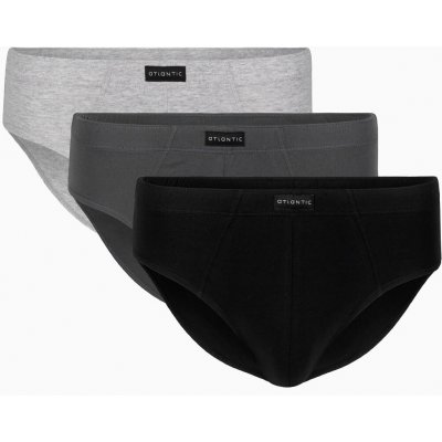 Atlantic 3BMP-006 bílé pánské slipy 3 ks – Sleviste.cz