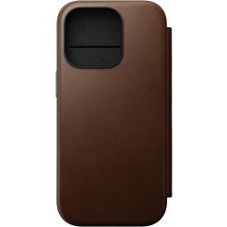 Nomad Modern Leather Folio Brown iPhone 16 Pro NM01679585