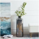 Eglo 421381 - Skleněná váza NABAS 73x25 cm černá/kouřová 421381 – Hledejceny.cz