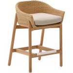 Kave Home Galea 65 cm židle z umělého ratanu Zahradní barová – Hledejceny.cz