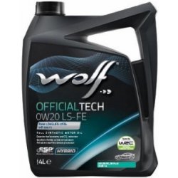 Wolf OFFICIALTECH 0W-20 LS FE 4 l