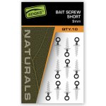 FOX - Vrtáček s obratlíkem a kroužkem Edges Bait Screw Short 9 mm 10 ks – Hledejceny.cz