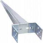 BKshop PSG 20-160 Patka sloupku k zarážení 20-160x710x2mm – Zboží Mobilmania