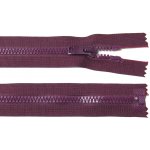Kostěný zip no.5 rozepínací 80cm bundový color: 580 švestková – Hledejceny.cz