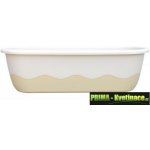 Plastia Truhlík samozavlažovací Mareta 80 slonová kost světlá + tmavá 80 x 20 x 18 – Zbozi.Blesk.cz