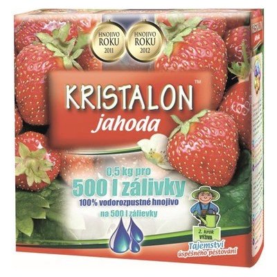 Agro CS Hnojivo Kristalon Jahoda 0,5 kg – Sleviste.cz