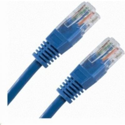 XtendLan PK_5UTP010blue Patch, Cat 5e UTP, 1m, modrý – Zboží Mobilmania