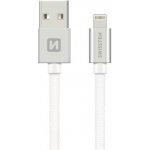 Swissten Datový Kabel Textile Usb / Lightning Mfi 1,2 M Stříbrný – Hledejceny.cz