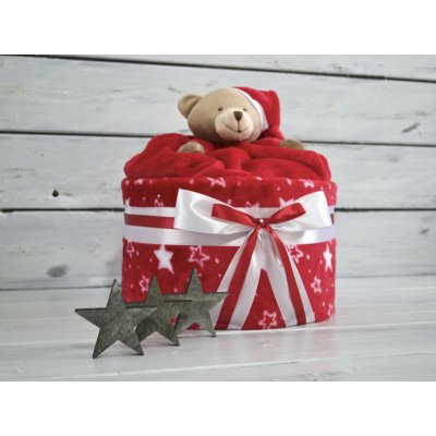 dortNEdort jednopatrový plenkový dort Vánoční s medvídkem 6 ks Pampers Premium Care a mnoho dalšího Pro chlapečka – Sleviste.cz