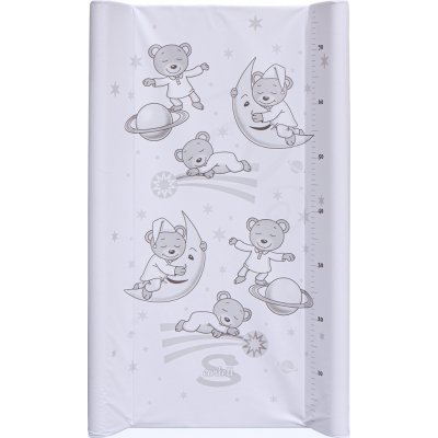 Scarlett podložka s pevnou vložkou Galaxy bílá 80 x 50 – Zboží Mobilmania