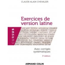 Exercices de version latine - 3e éd.
