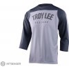 Cyklistický dres Troy Lee Designs Ruckus 3/4 camber lt gray