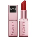 Gabriella Salvete Say It! Shine sametově hebká rtěnka s dlouhou výdrží 05 3,8 g – Zboží Dáma