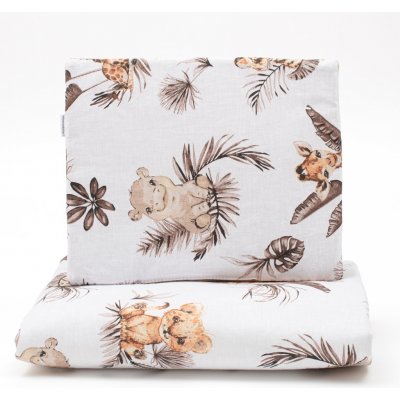 Oboustranný Set z Velvet do kočárku New Baby Safari – Sleviste.cz