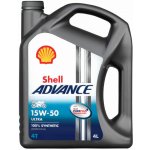 Shell Advance Ultra 4T 15W-50 4 l – Sleviste.cz