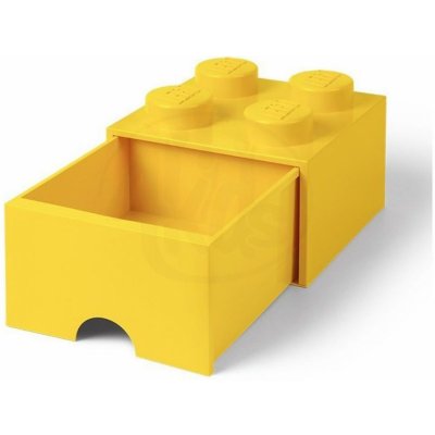 LEGO® Úložný box 250 x 252 x 181 s šuplíkem žlutá – Hledejceny.cz