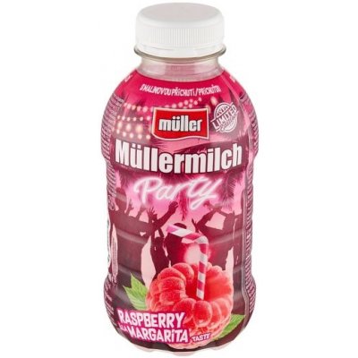 Müller Müllermilch Party mléčný nápoj s malinovou příchutí 400g – Zboží Dáma