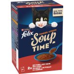 Felix Soup Hovězí, kuře, jehně 6 x 48 g – Hledejceny.cz