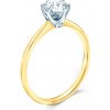 Prsteny Savicki Zásnubní prsten The Journey dvoubarevné zlato diamanty TJ R2 D ZB