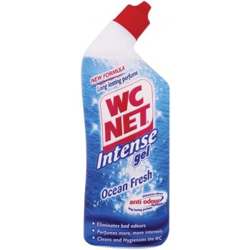 WC Net Intense Gel gelový WC čistič Ocean Fresh 750 ml