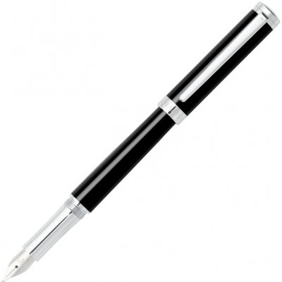 Sheaffer Intensity Carbon Fiber Chrome Trim karbon chrom Černá 92350F – Zboží Mobilmania