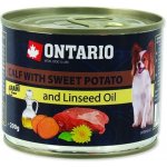 Ontario Mini Calf Sweetpotato Dandelion and linseed oil 200 g – Hledejceny.cz