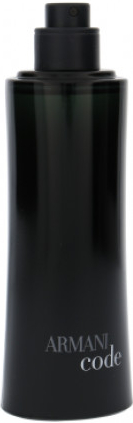 armani black code tester