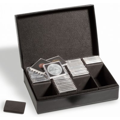 LEUCHTTURM QUADRUM Kazeta na mince PRESIDIO na 100 mincí v bublinkách – Zboží Dáma